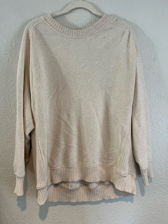 aerie Sweaters - aerie Cream Knit Crewneck Sweatshirt